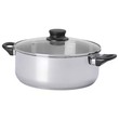 Ikea Annons Pot For Hot Pot, Glass/Stainless Steel, 5 L 804.049.50