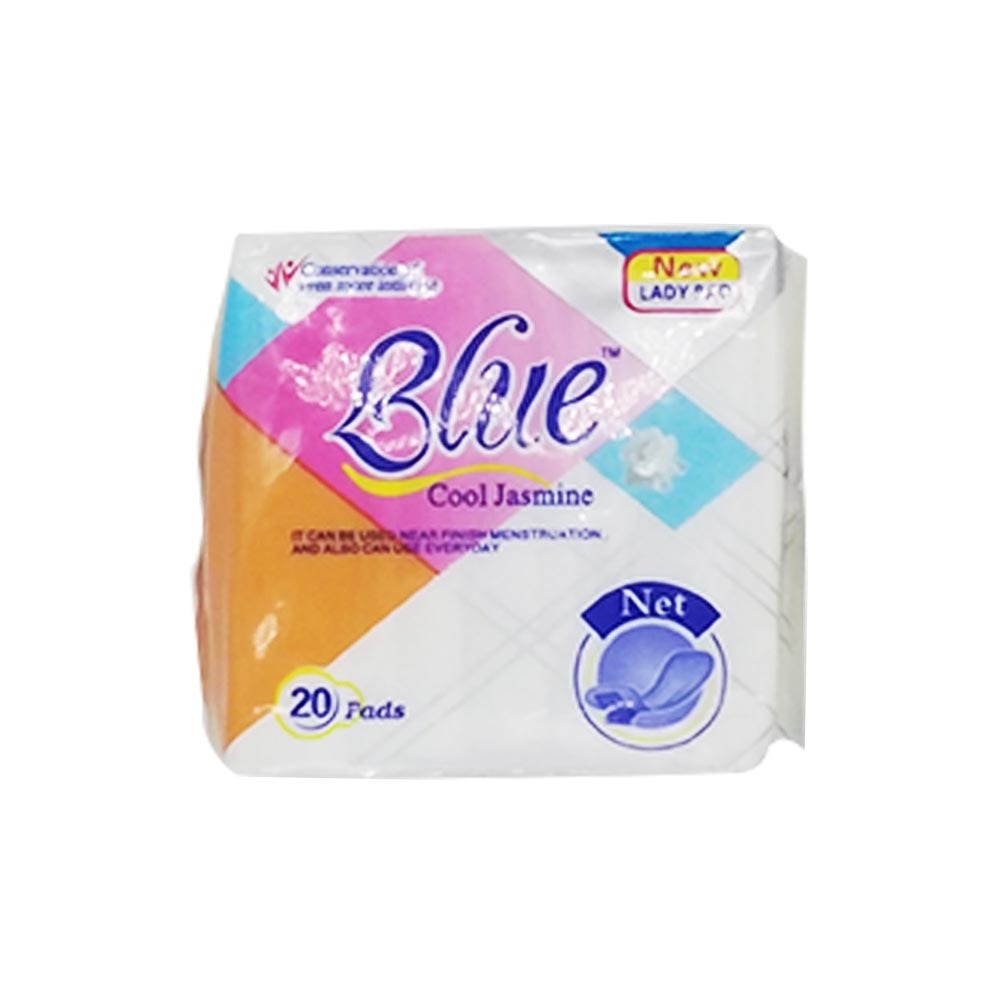 Blue Sanitary Panty Liner Cool Jasmine 20PCS