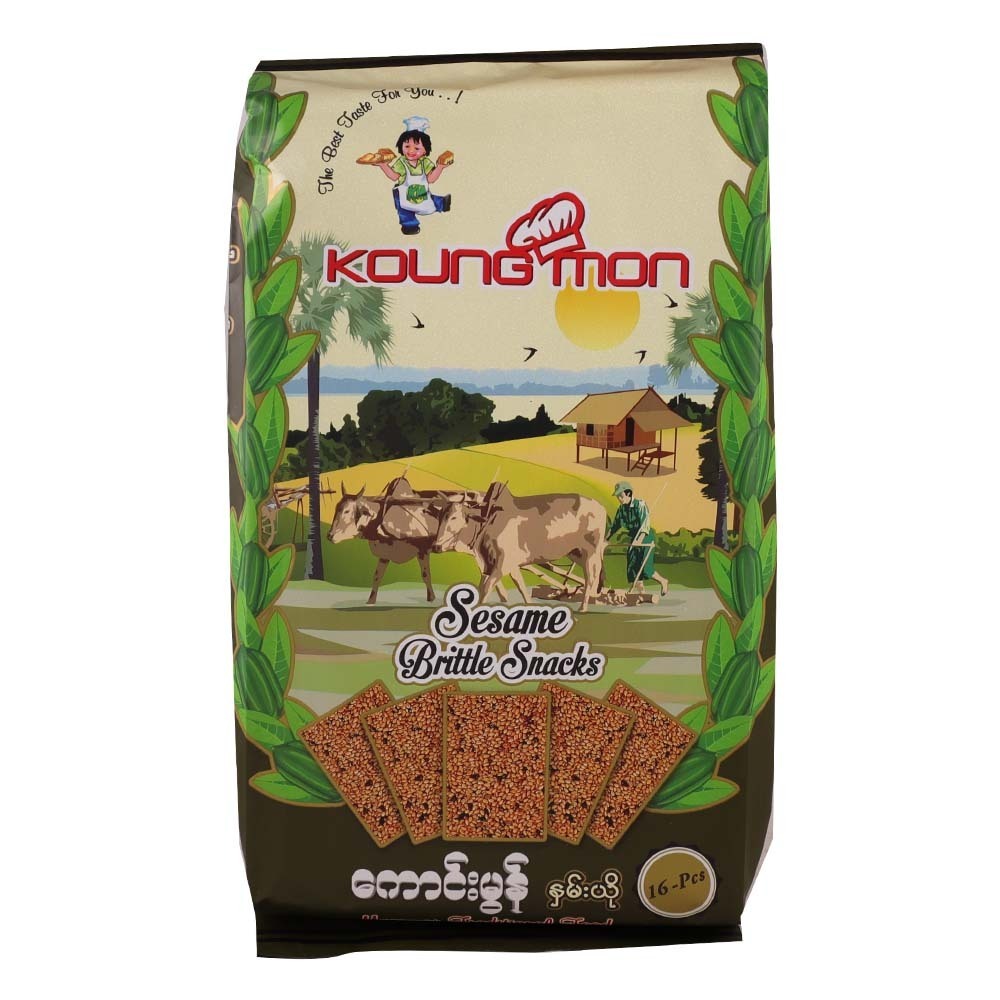 Kaung Mon White Sesame Brittle 250G