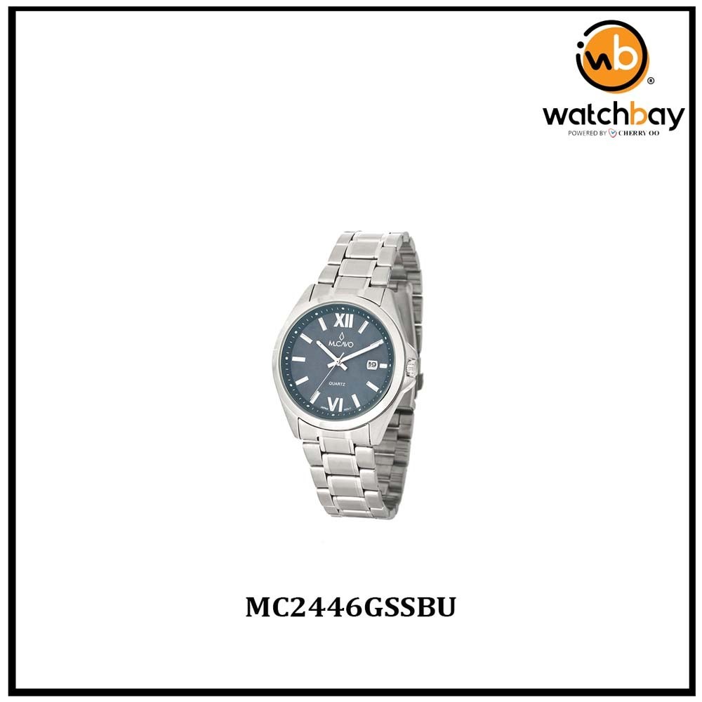 M. Cavo Men Watch MC2446GSSBU Cherry Oo