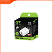 Green Tech GTWC-C2 10W Wall Charger with Type-C Cable White 65 X 35 X 25 MM 695523