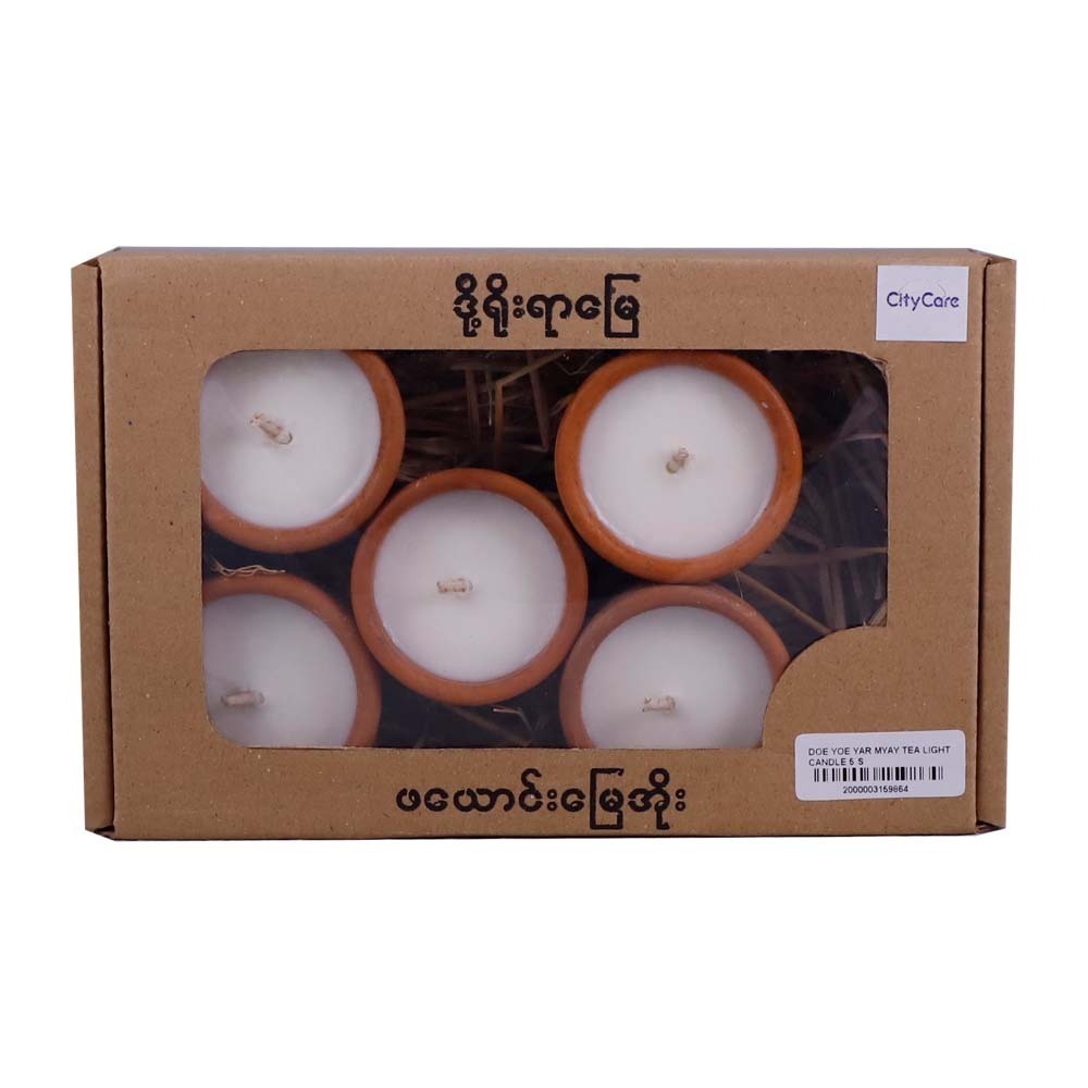 Doe Yoe Yar Myay Tea Light Candle 5PCS