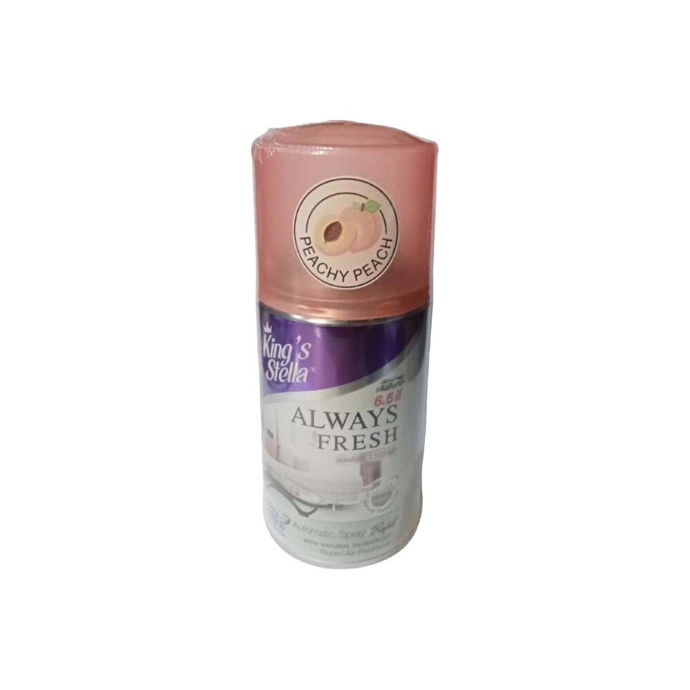 King'S Stella Air Freshener Auto Spray Refill 280ML (Peach)