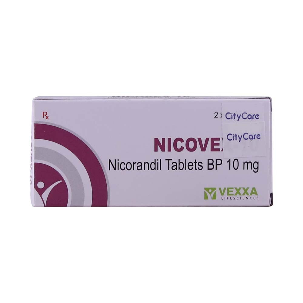 Nicovex-10 Nicorandil 10PCSx2