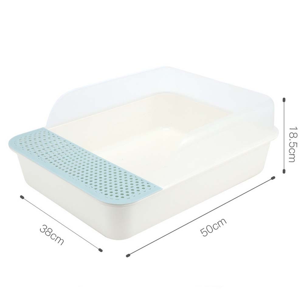 Semi-Closed Plastic Cat Litter Box ESS-0000718