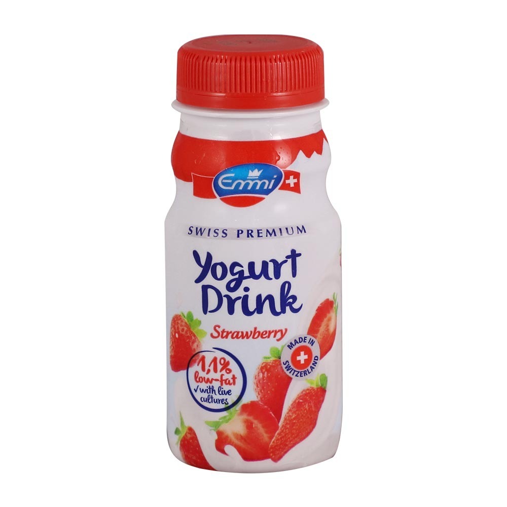 Emmi Low Fat 1.1% Yoghurt Drink Strawberry 150ML