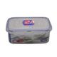 Lock&Lock Food Box Rectangular With  Divider 460MLHPL814C