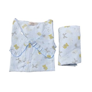 Bambi Womenwear Cottonpuff Oneset S/L Cream AA0059 XL