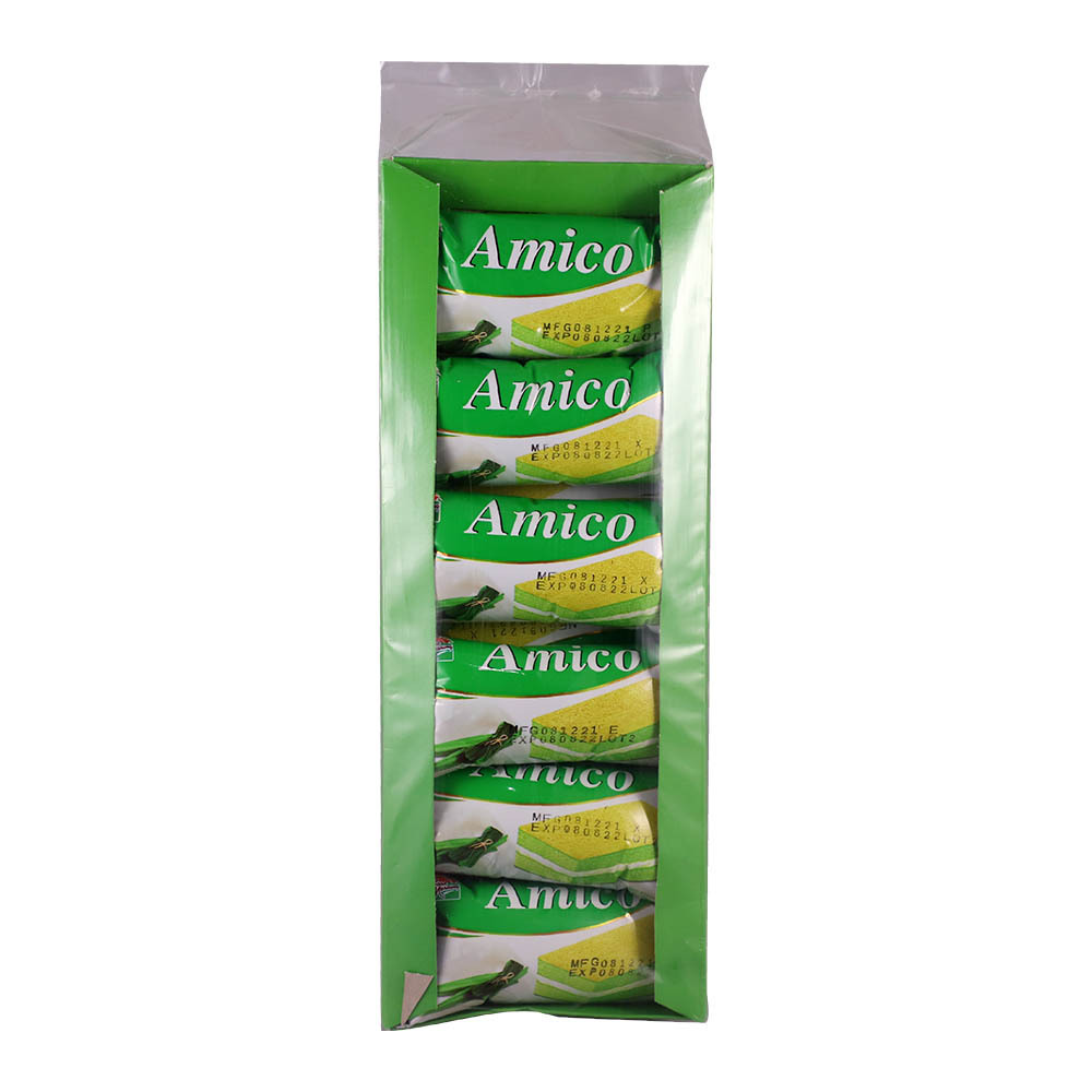 Amico Layer Cake Pandan 24PCS 432G