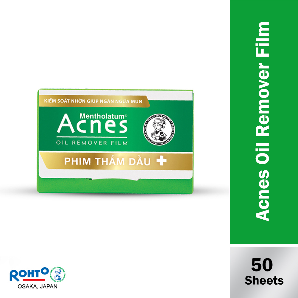 Rohto Acnes Oil Remover Film 50PCS