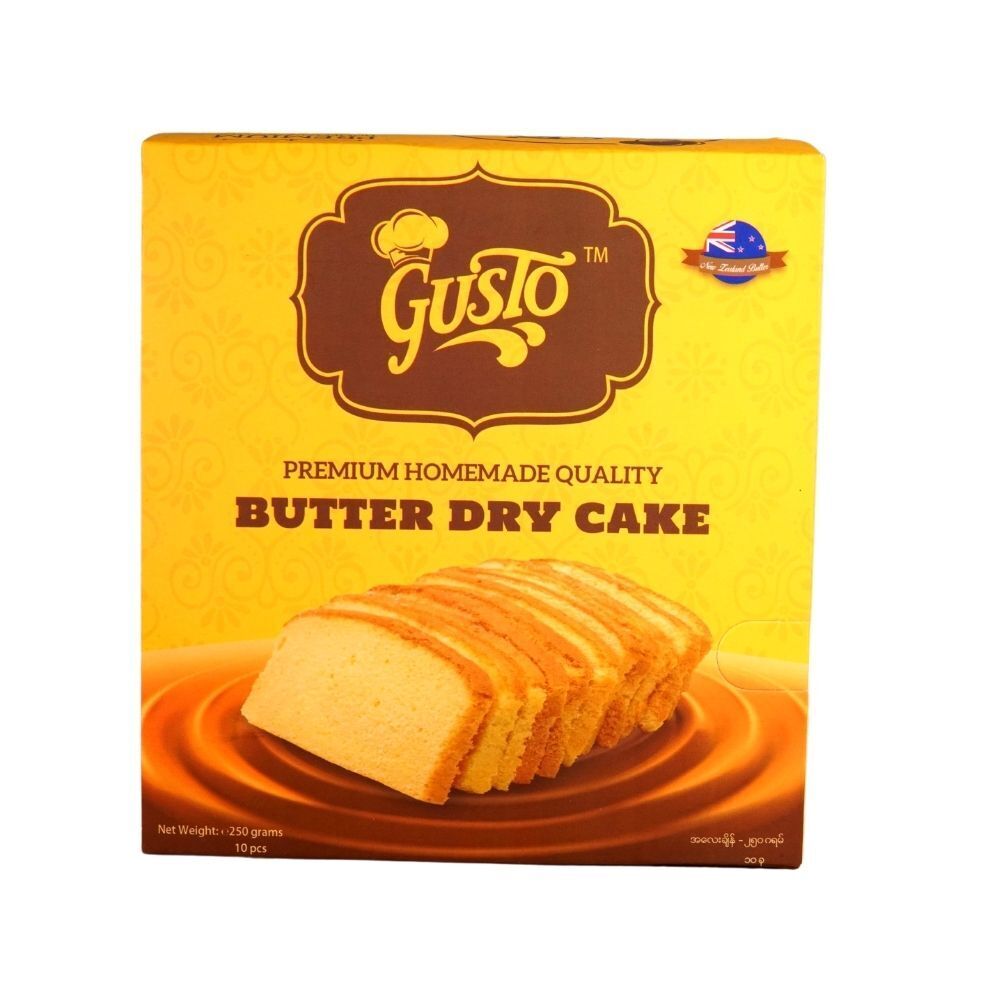 Gusto Butter Dry Cake 10PCS 250G