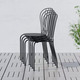 LACKO Chair Outdoor Grey