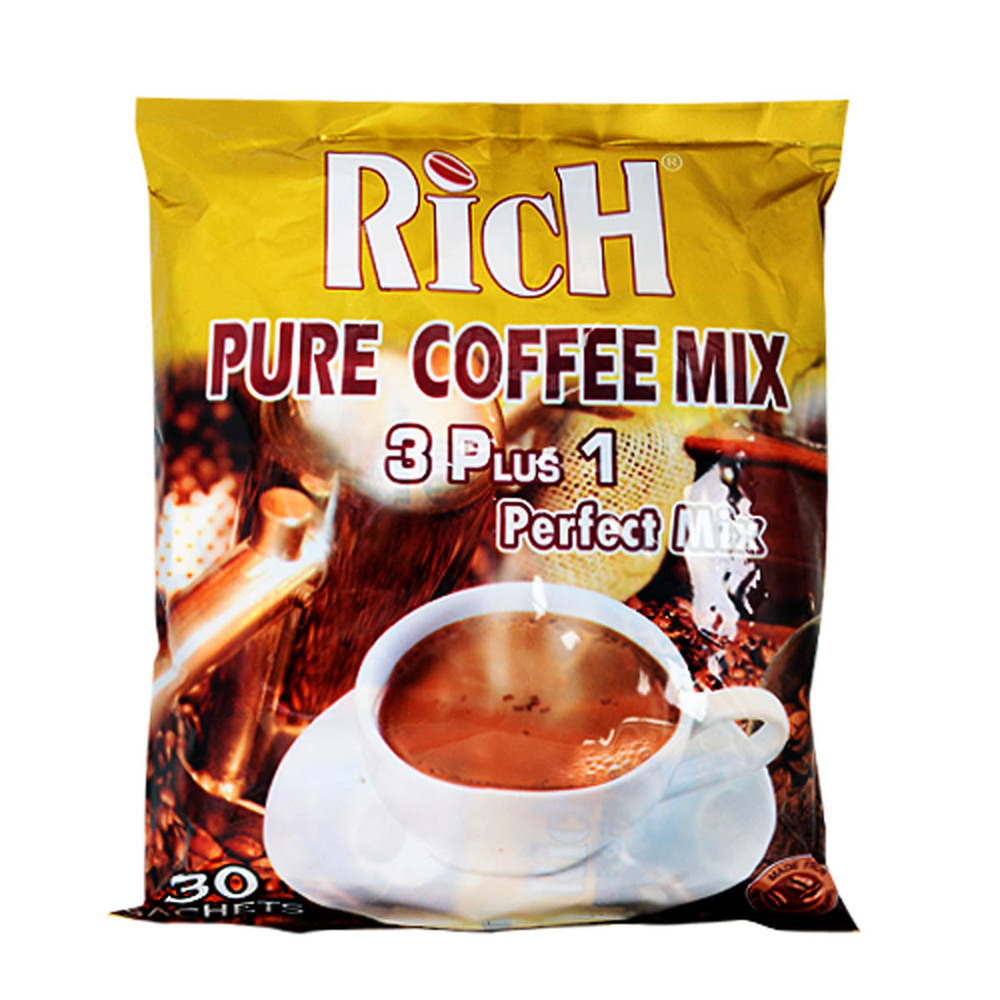 Rich 3 Plus 1 Instant Pure Coffee Mix 660Gx30PCS