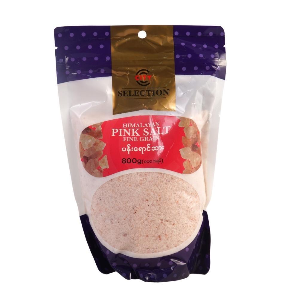 City Selection Himalayan Pink Salt Fine Grain 800G