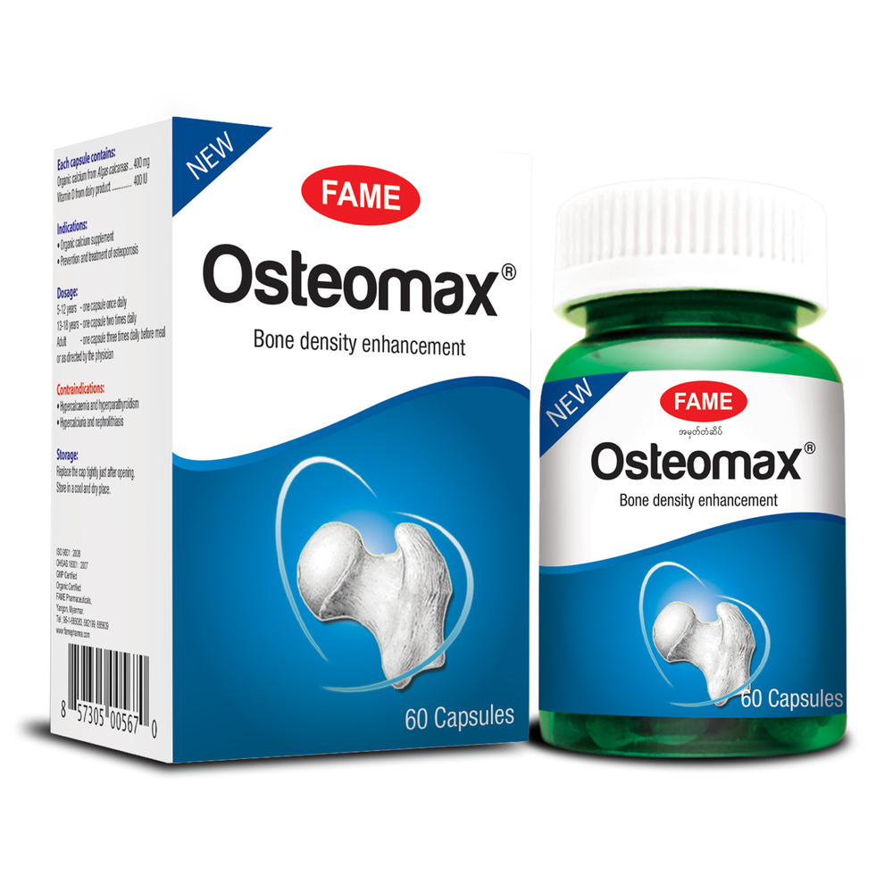 Fame Osteomax 60Capsules