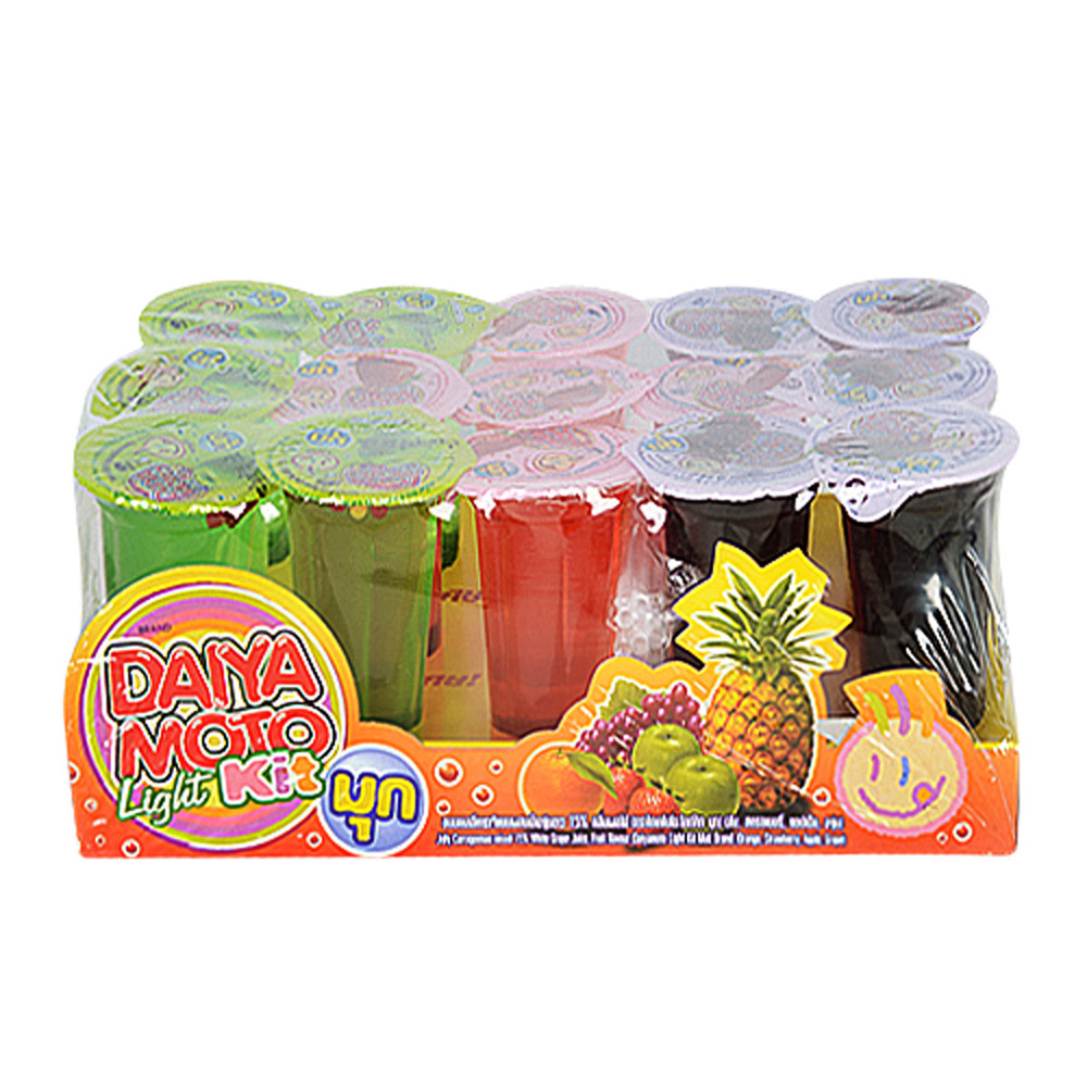 Daiya Moto Jelly Mix Fruit 15PCS 900G