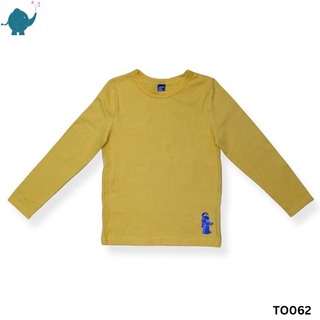 Max & Mia Kid Long Sleeve Top TO062 Yellow 5-6 Years