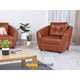 Winner MAX PVC Sofa 1/S Mild Brown