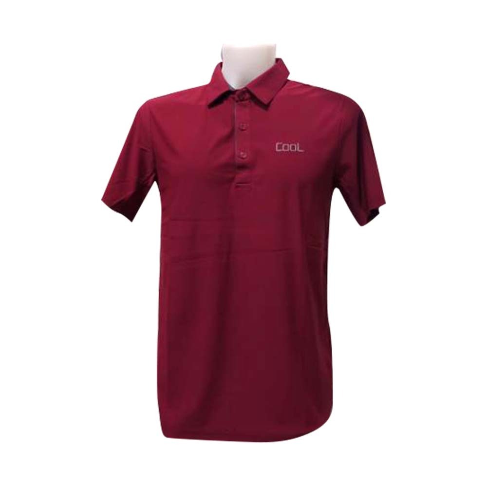 Mr Cool Sport Shirt MC Dark Red 2XL