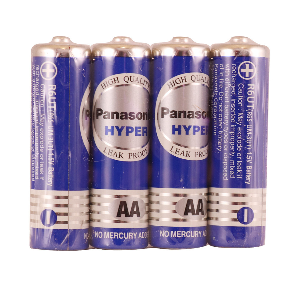 Panasonic Hyper Battery Aa 4PCS R6UT