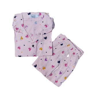 Bambi Womenwear Cotton Oneset L/L Purple AA0047 Medium