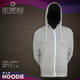 Cottonfield Men Hoodie with zip C45 (Large)