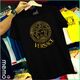 memo ygn Versace unisex Printing T-shirt DTF Quality sticker Printing-Black (Medium)