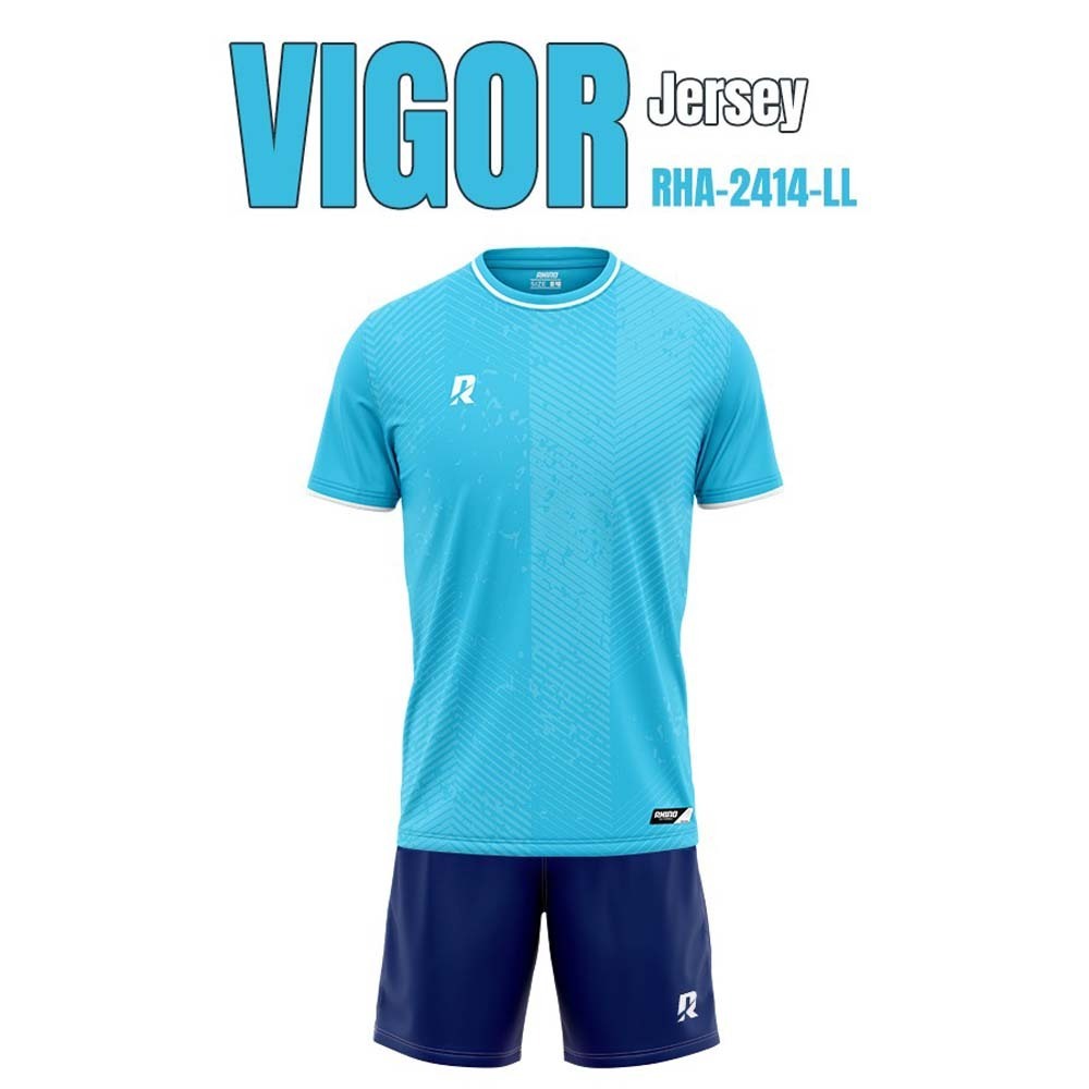 Rhino Vigor Jersey Light Blue RHA-2414-LL-Large