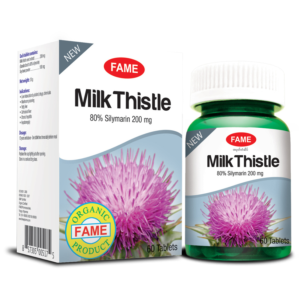 Fame Milk Thistle 60Tablets