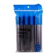 City Value Bubble Plastic Straw 50PCS (Black)