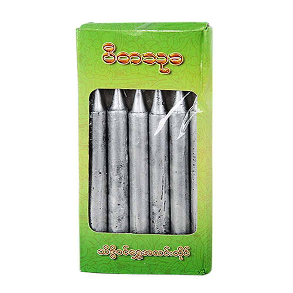 Peta Thuka Candle Silver 6PCS