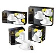 Wilmax 7OZ, 200ML Tea Cup & Saucer Set of 2 in Color Box WL-993003
