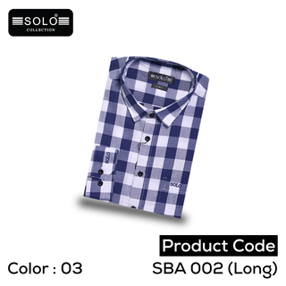 Solo Collection SBA 002 (Long) Slim Fit Shirt Large 01