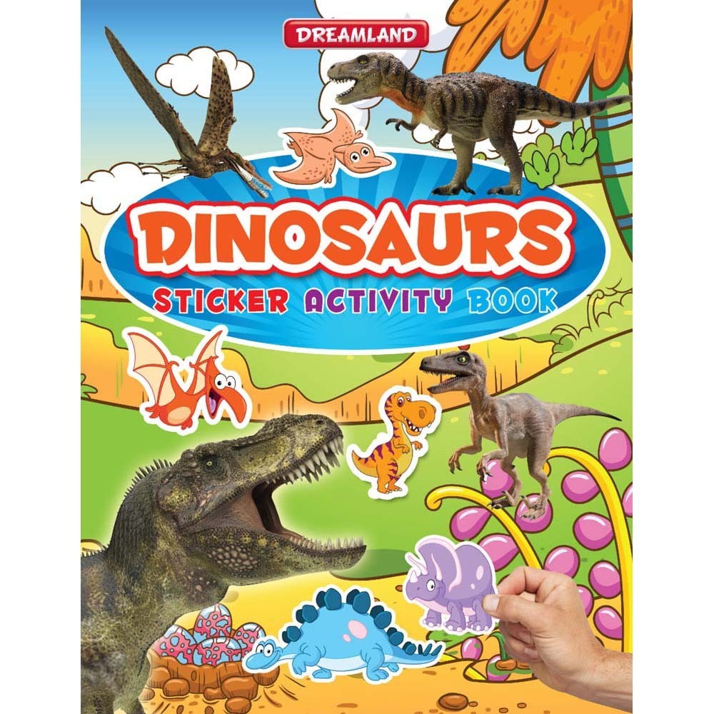 Sticker Activity Book - Dinosaurs