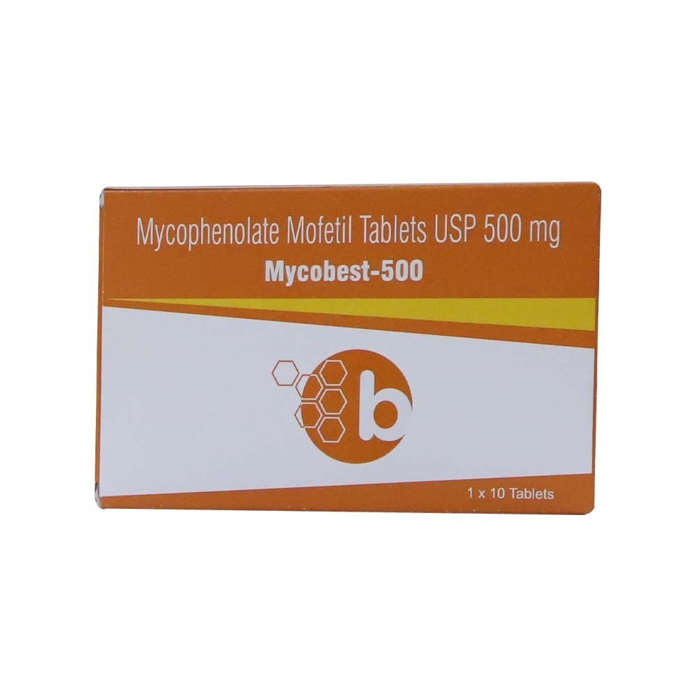 Mycobest-500 Mycophenolate Mofetil 10PCS