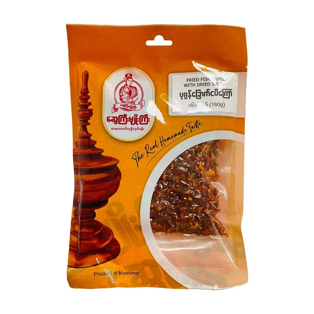 Swe Gyi Myo Gyi - Fried Fish Paste With Dried Shrimp 160G