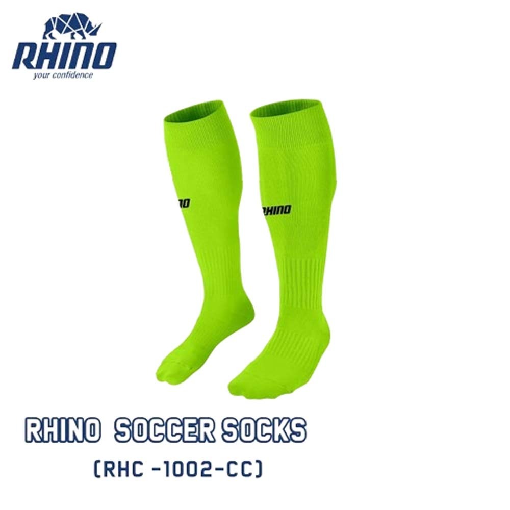 Rhino Rhino Soccer Sock Green RHC-1002-CC