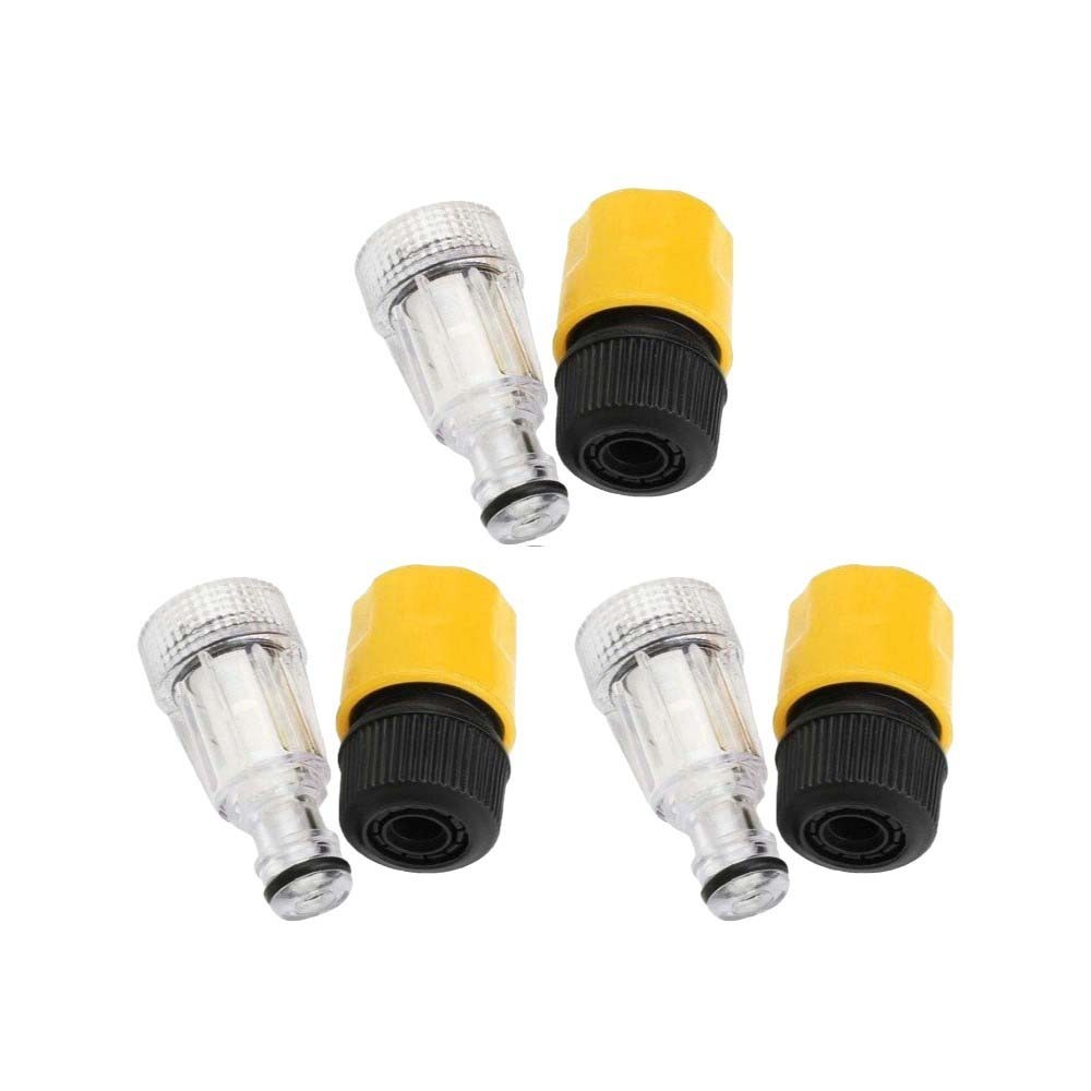 Jaramy Car Pressure Wash Adapter Fitting - 6PCS Set