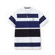 241108004 Bossini Men Polo Shirt SS 24-S/S Dark Blue ( XL )