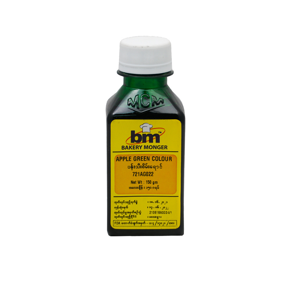 Bm Bakery Monger Apple Green Liquid Colour 150G