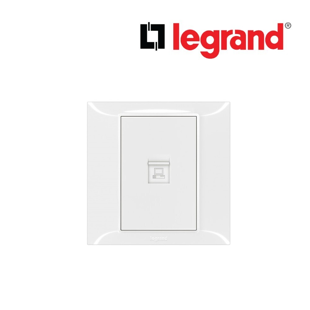 Legrand LG-RJ45 CAT6 UTP WH (617691) Switch and Socket (LG-16-617691)