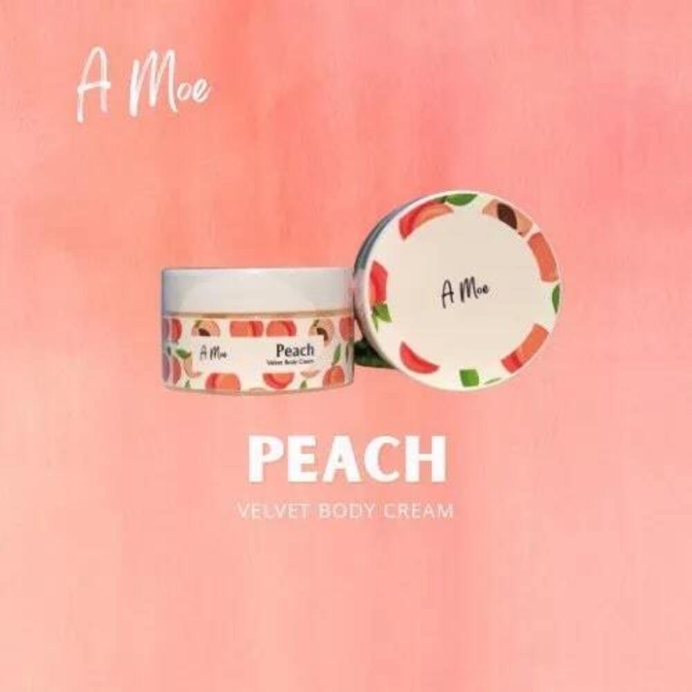 A Moe Peach Velvet Body Cream 100G