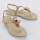 Grendha Petalas Sand Ad Sandal (No-6) Light Beige
 119108BI08306