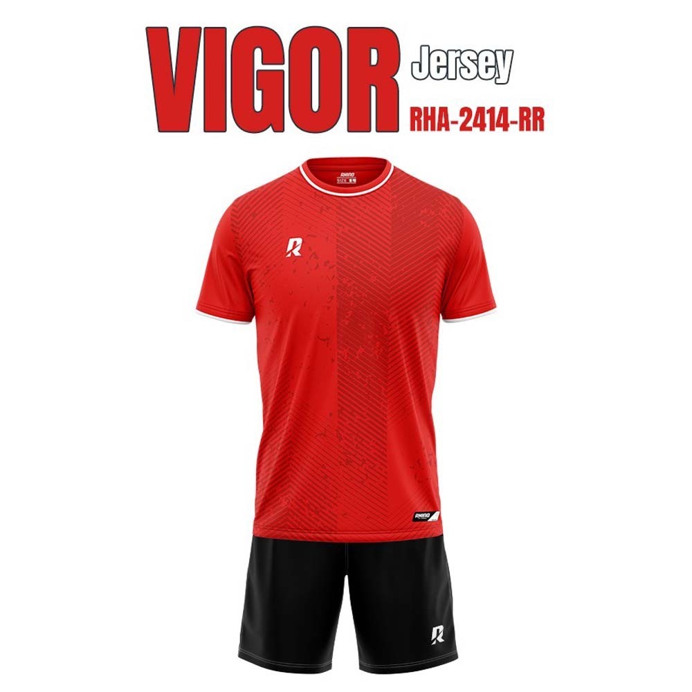 Rhino Vigor Jersey Red RHA-2414-RR-XL