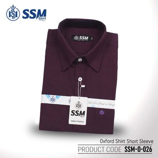 Oxford Shirt Short Sleeve SSM-O-P-S-059 (Moss Green) Large