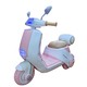 Baby Cele Rechargeable Kids Scoopyi Motorcycle DMX-6688 Pink (11885)