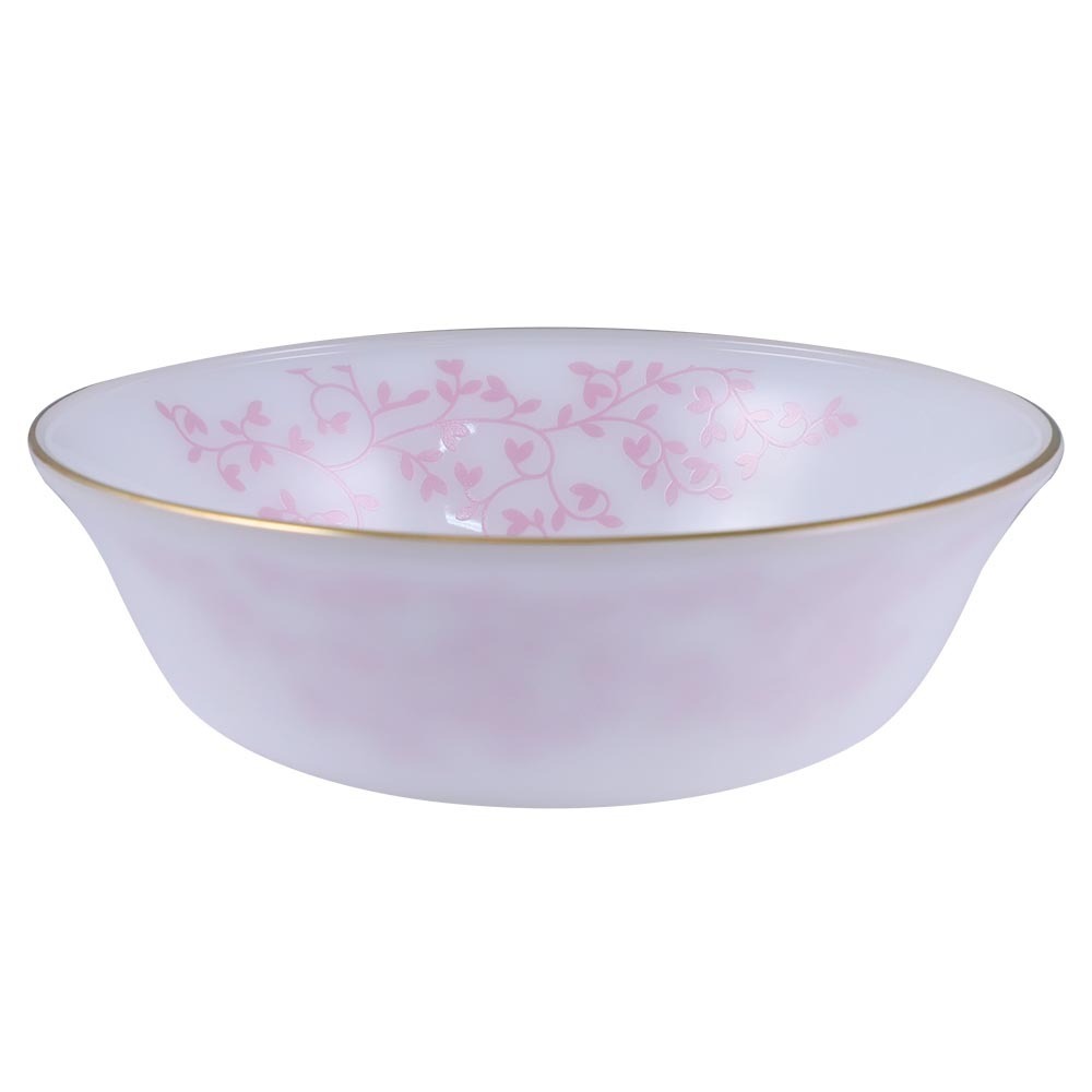 MP Pink Leaves Soup Bowl 6.25IN No.217