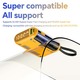 Konfulon J-30 (10000mAh Fast Charging 22.5W Built-in Cable Power Bank) + Lightning Cable Yellow