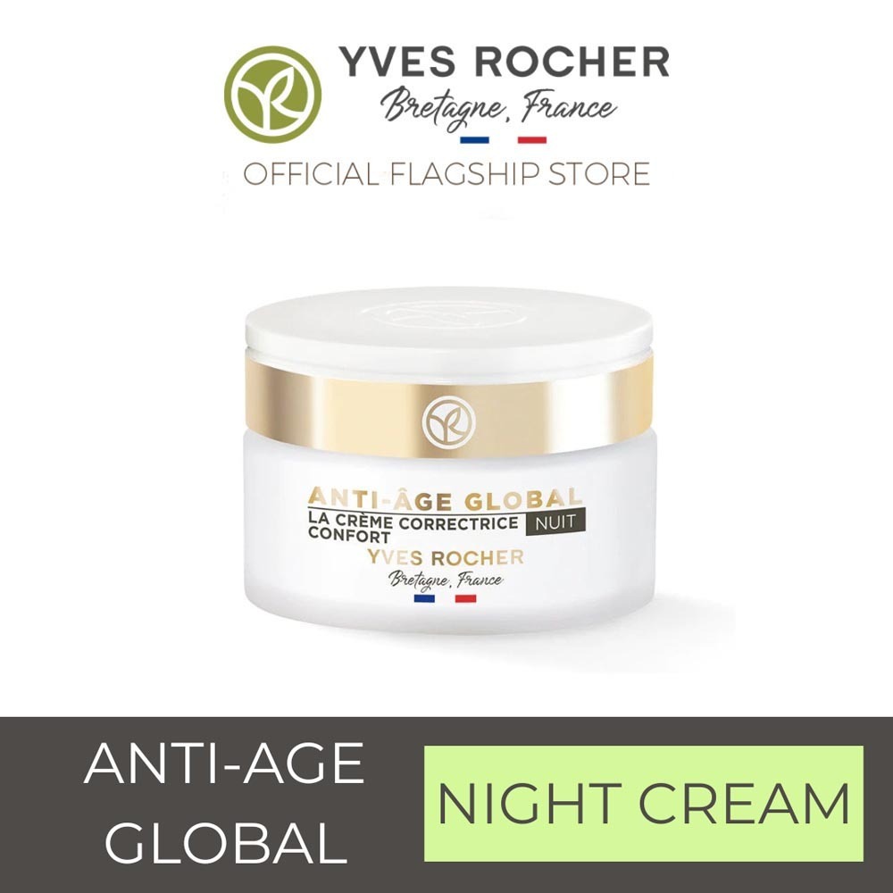 Yves Rocher Anti-Aging Comfort Night Cream 50ML - 40115