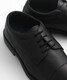 Mongo Cap Toe Shape Derby Shoe (Black) (Size - UK 11)